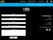 Tablet Screenshot of mulucprint.com.ar
